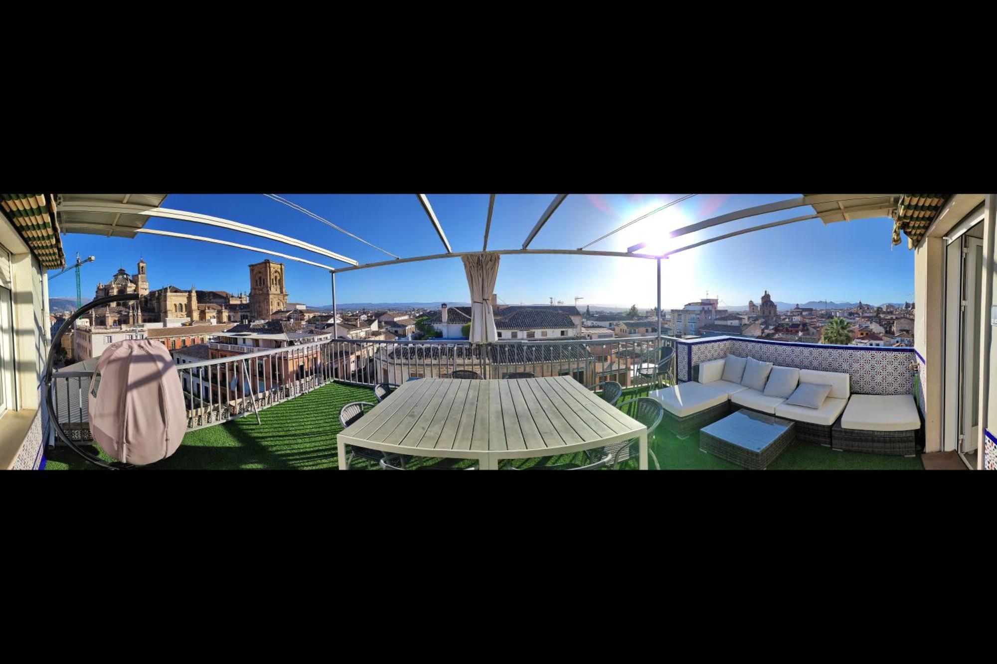 Atico Panorama Catedral Appartement Granada Buitenkant foto