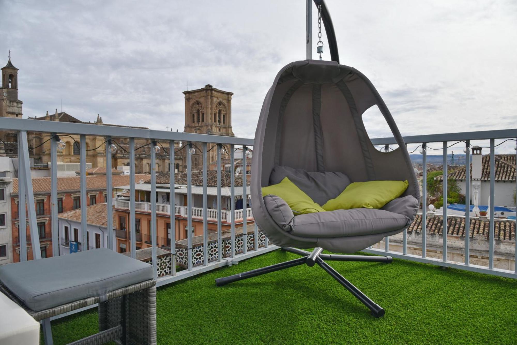Atico Panorama Catedral Appartement Granada Buitenkant foto