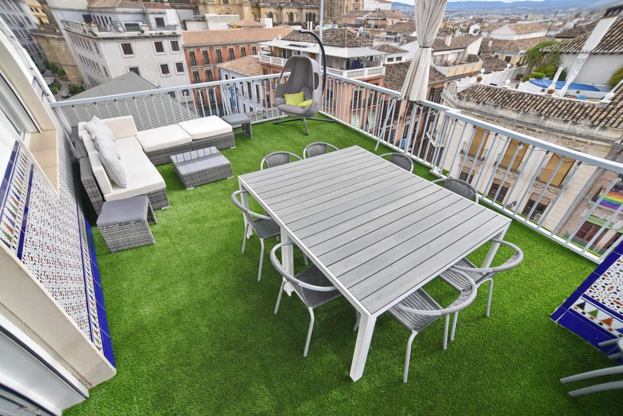 Atico Panorama Catedral Appartement Granada Buitenkant foto