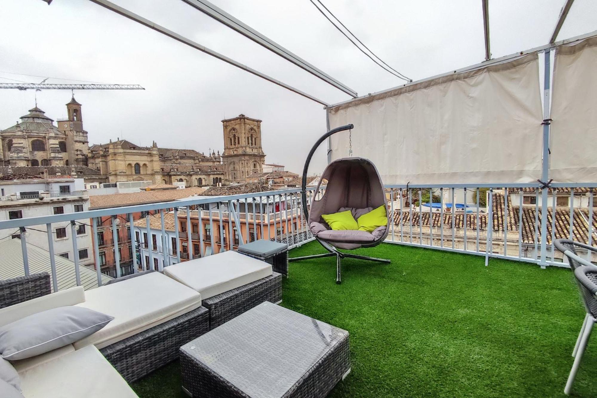 Atico Panorama Catedral Appartement Granada Buitenkant foto