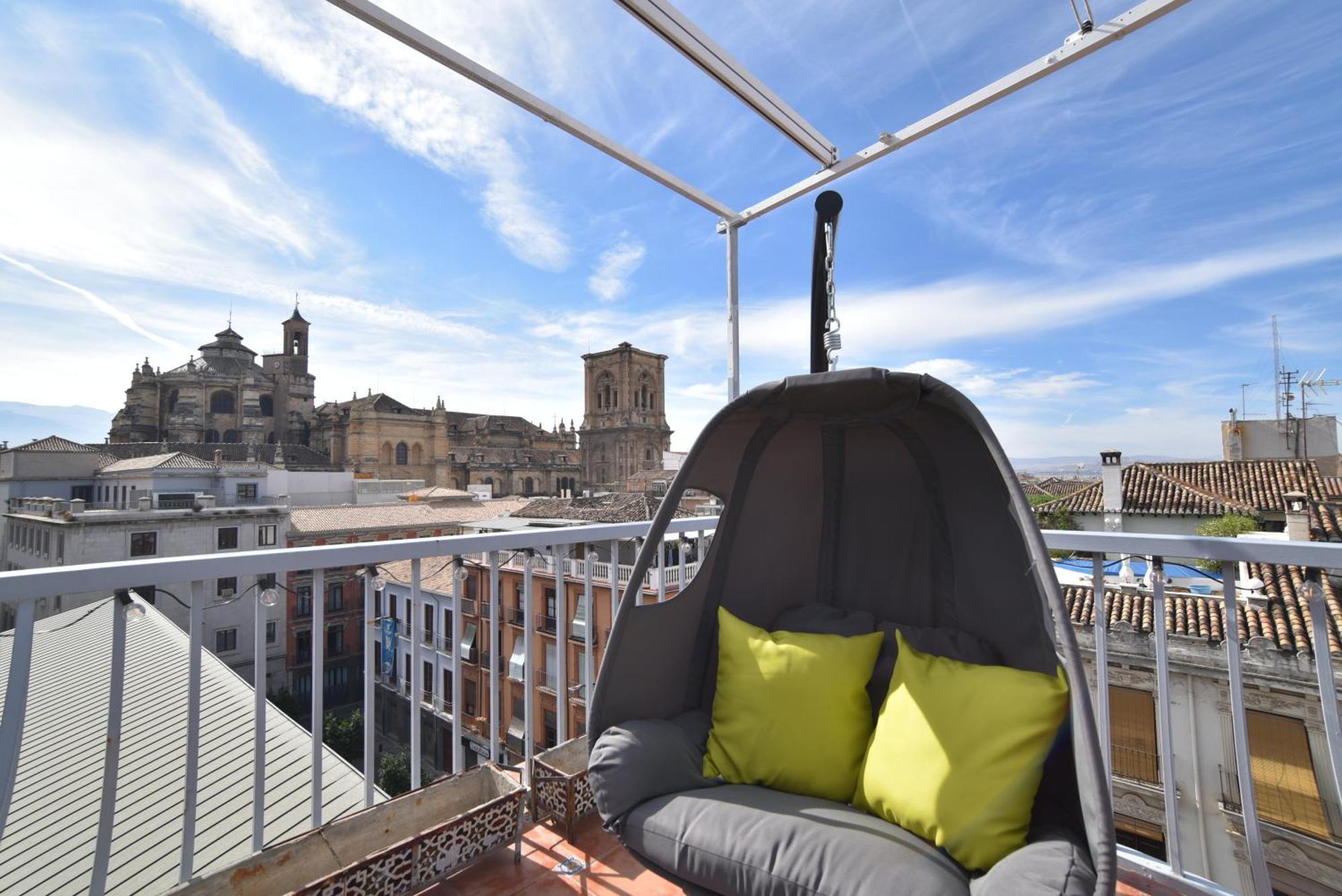 Atico Panorama Catedral Appartement Granada Buitenkant foto