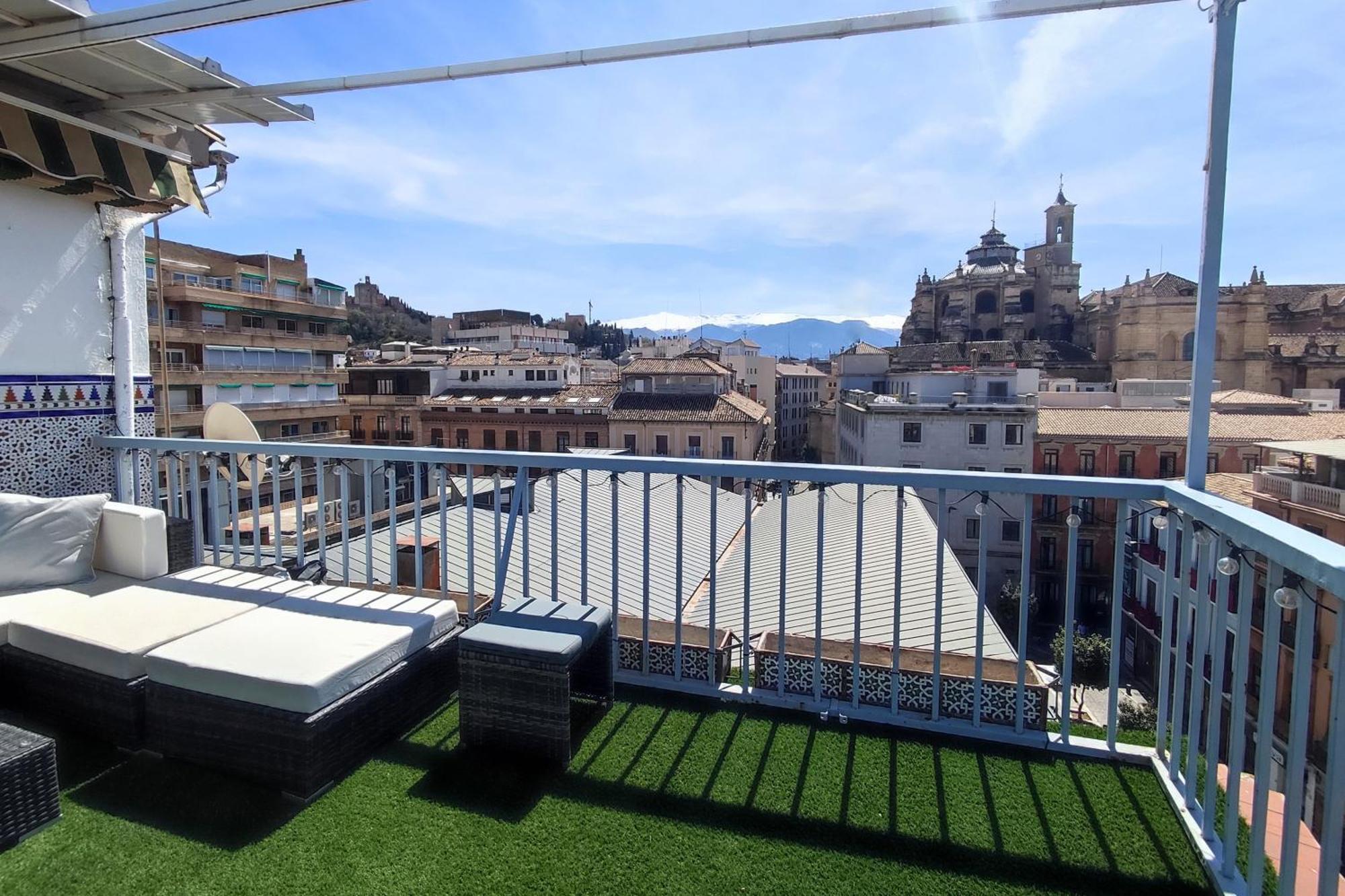 Atico Panorama Catedral Appartement Granada Buitenkant foto