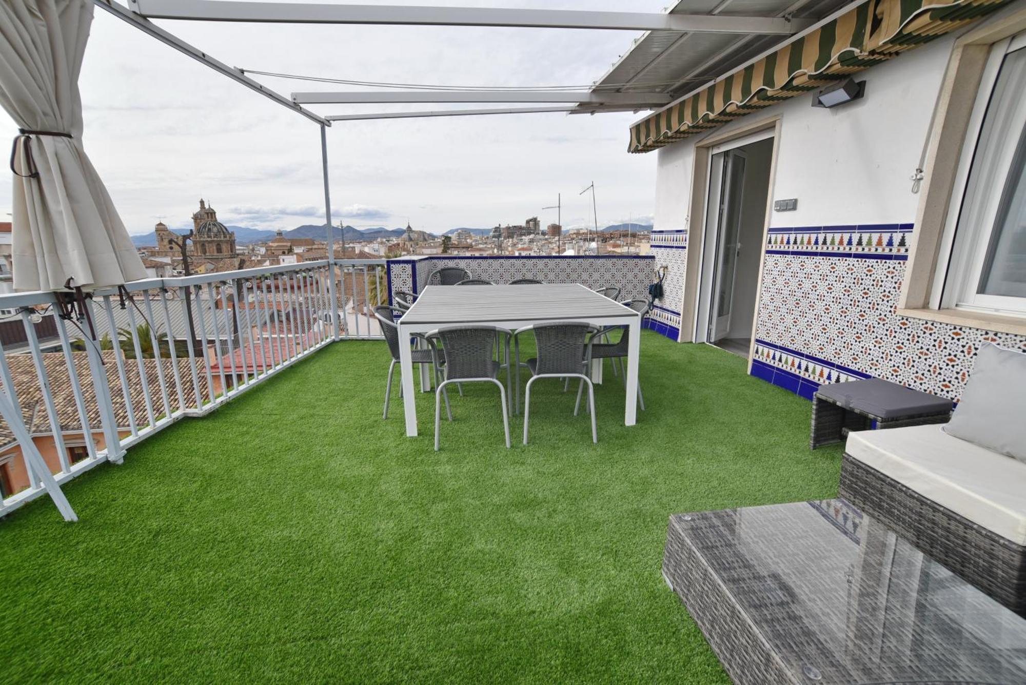 Atico Panorama Catedral Appartement Granada Buitenkant foto